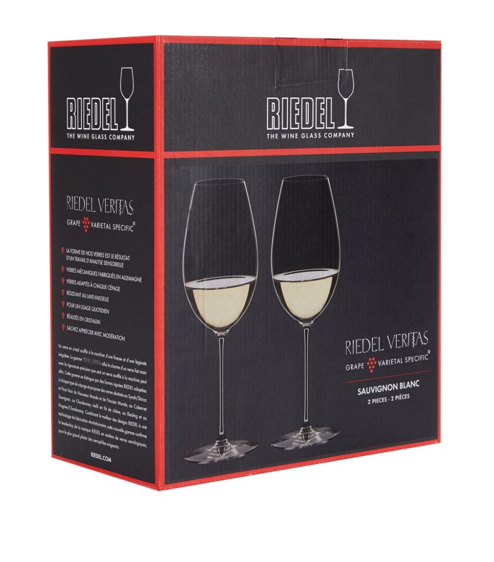 Riedel Riedel Set Of 2 Veritas Sauvingnon Blanc Wine Glasses