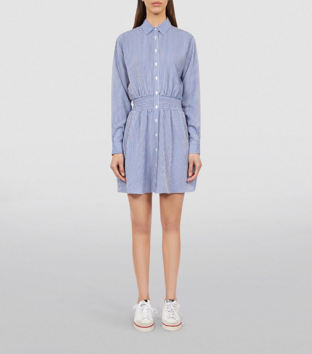 The Kooples The Kooples Striped Mini Shirt Dress