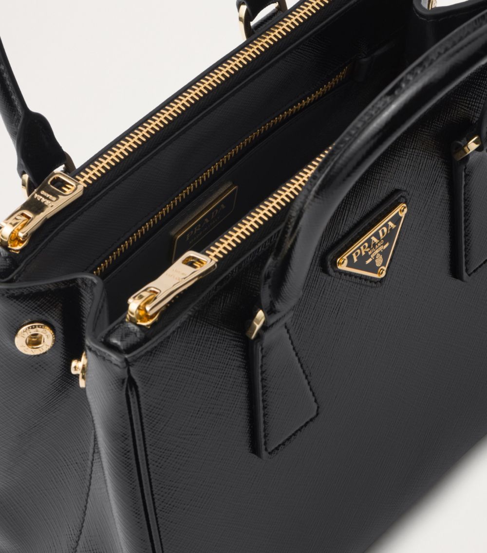 Prada Prada Small Leather Galleria Saffiano Top-Handle Bag