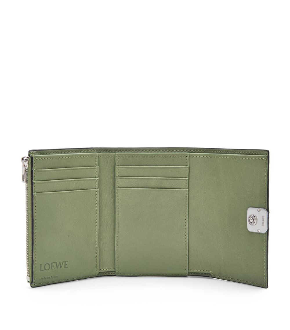 Loewe Loewe Small Leather Anagram Vertical Wallet