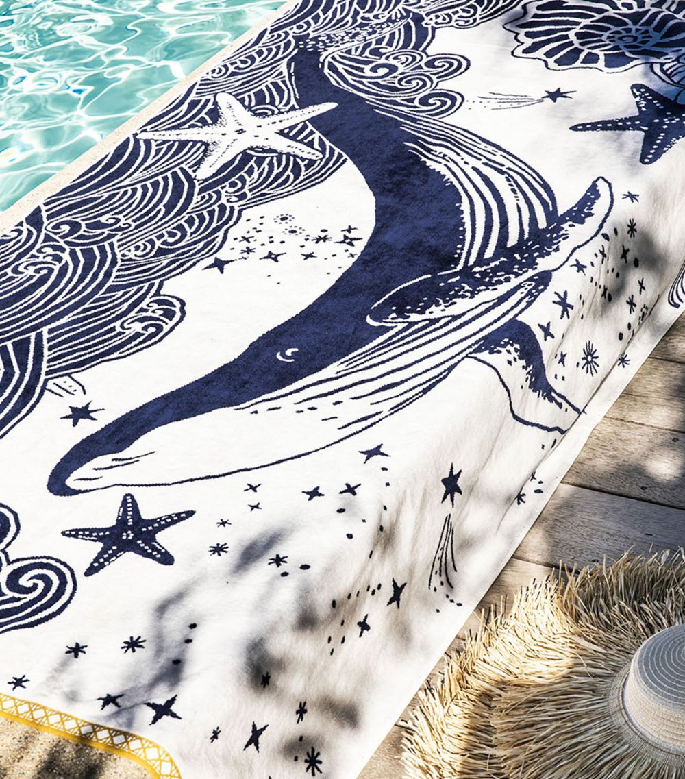 Alexandre Turpault Alexandre Turpault La Grande Bleue Beach Towel (100Cm X 180Cm)