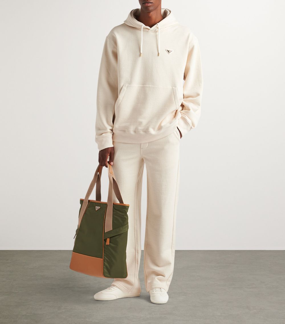 Prada Prada Cotton Fleece Hoodie