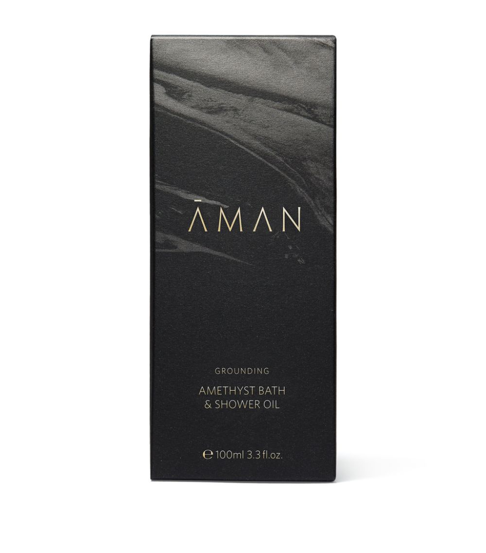 Aman Aman Grounding Amethyst Bath And Shower Oil (100Ml)