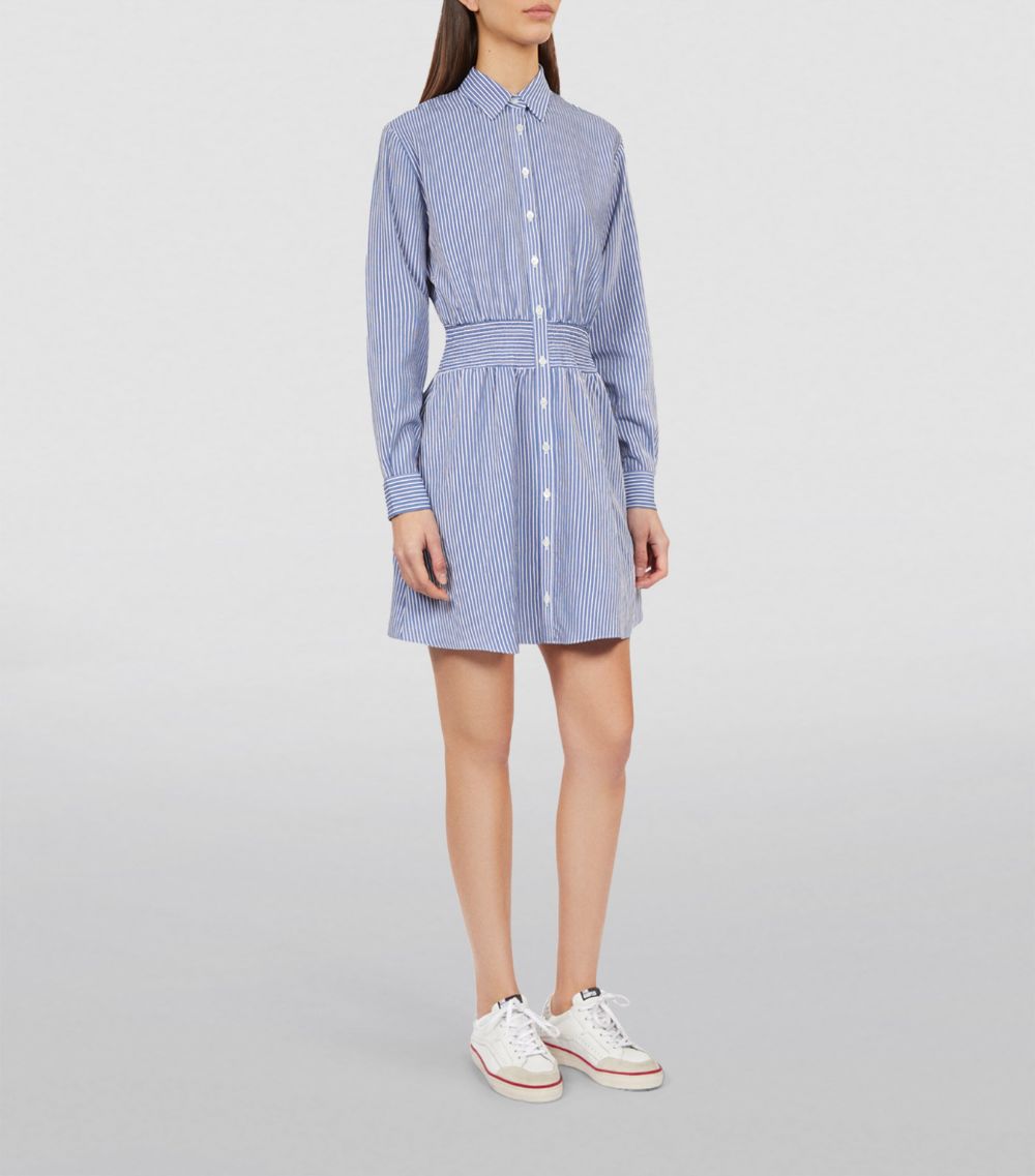 The Kooples The Kooples Striped Mini Shirt Dress