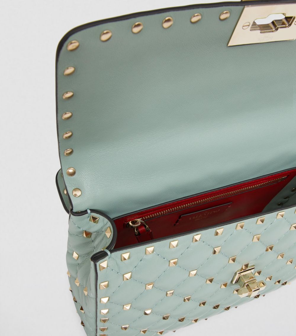 VALENTINO GARAVANI Valentino Garavani Leather Rockstud Spike Shoulder Bag