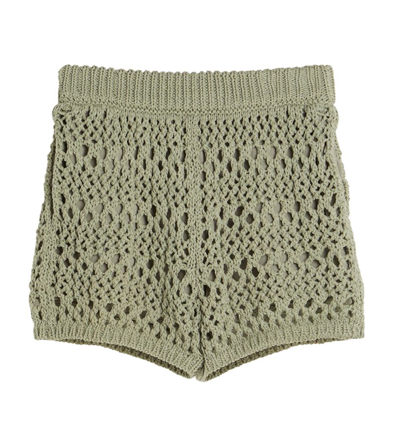 Brunello Cucinelli Kids Brunello Cucinelli Kids Cotton Knitted Shorts (4-12 Years)