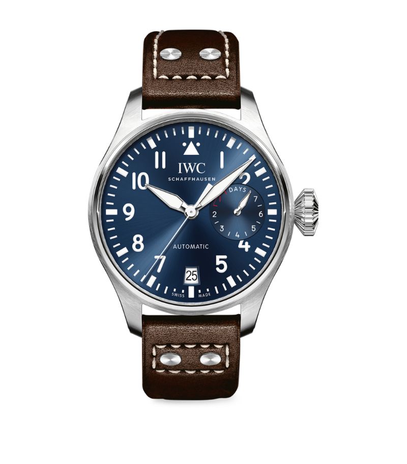 Iwc Schaffhausen IWC Schaffhausen Stainless Steel Big Pilot's Watch 'Le Petit Prince' Edition 46.2mm