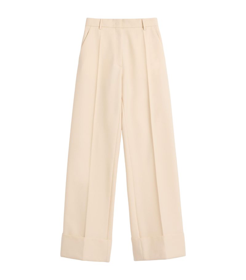 Valentino Valentino Virgin Wool Tailored Trousers