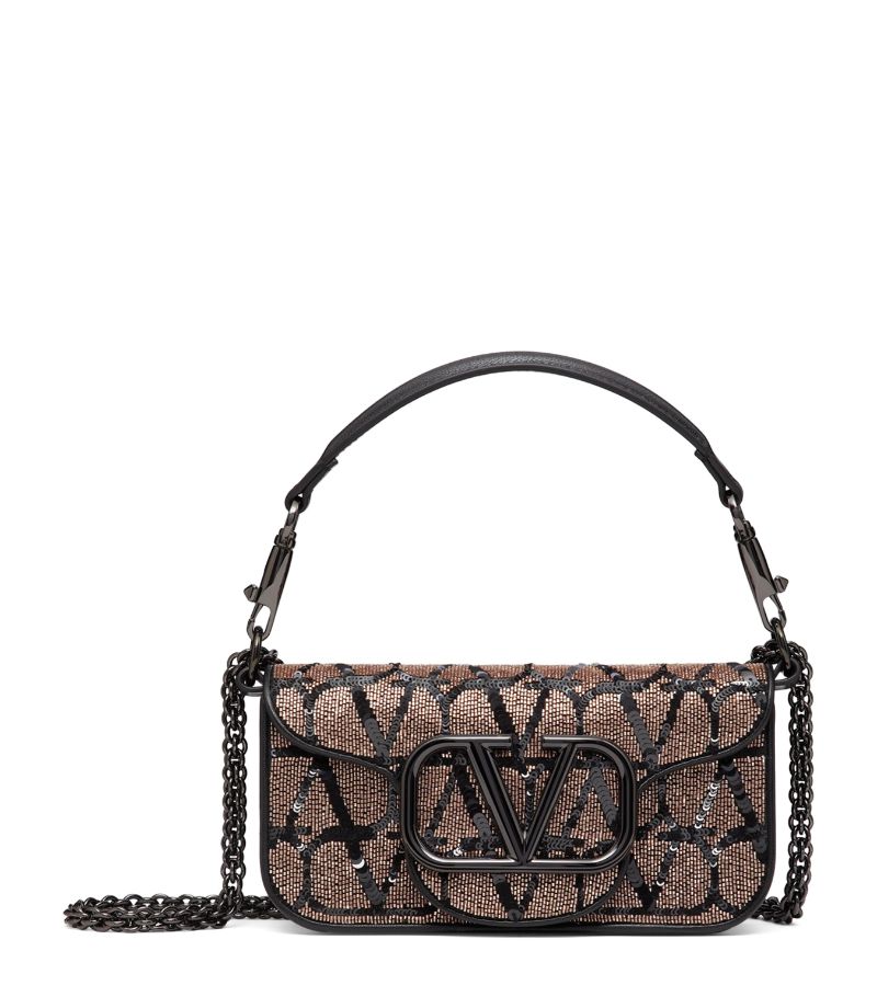 VALENTINO GARAVANI Valentino Garavani Jacquard Locó Top-Handle Bag