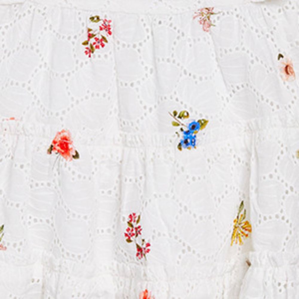 Tartine Et Chocolat Tartine Et Chocolat Tiered Floral Print Dress (3 Months-4 Years)