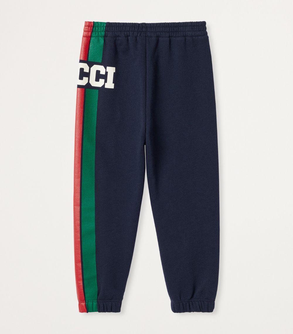 Gucci Gucci Kids Web Stripe Logo Sweatpants (4-12 Years)