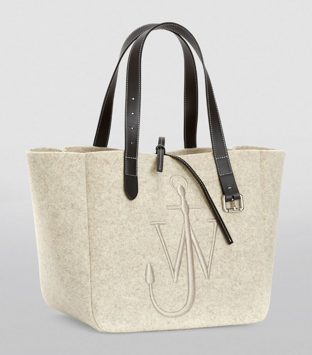 Jw Anderson JW Anderson Embroidered Belt Tote Bag