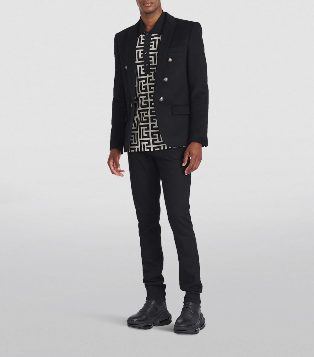 Balmain Balmain Wool Double-Breasted Blazer