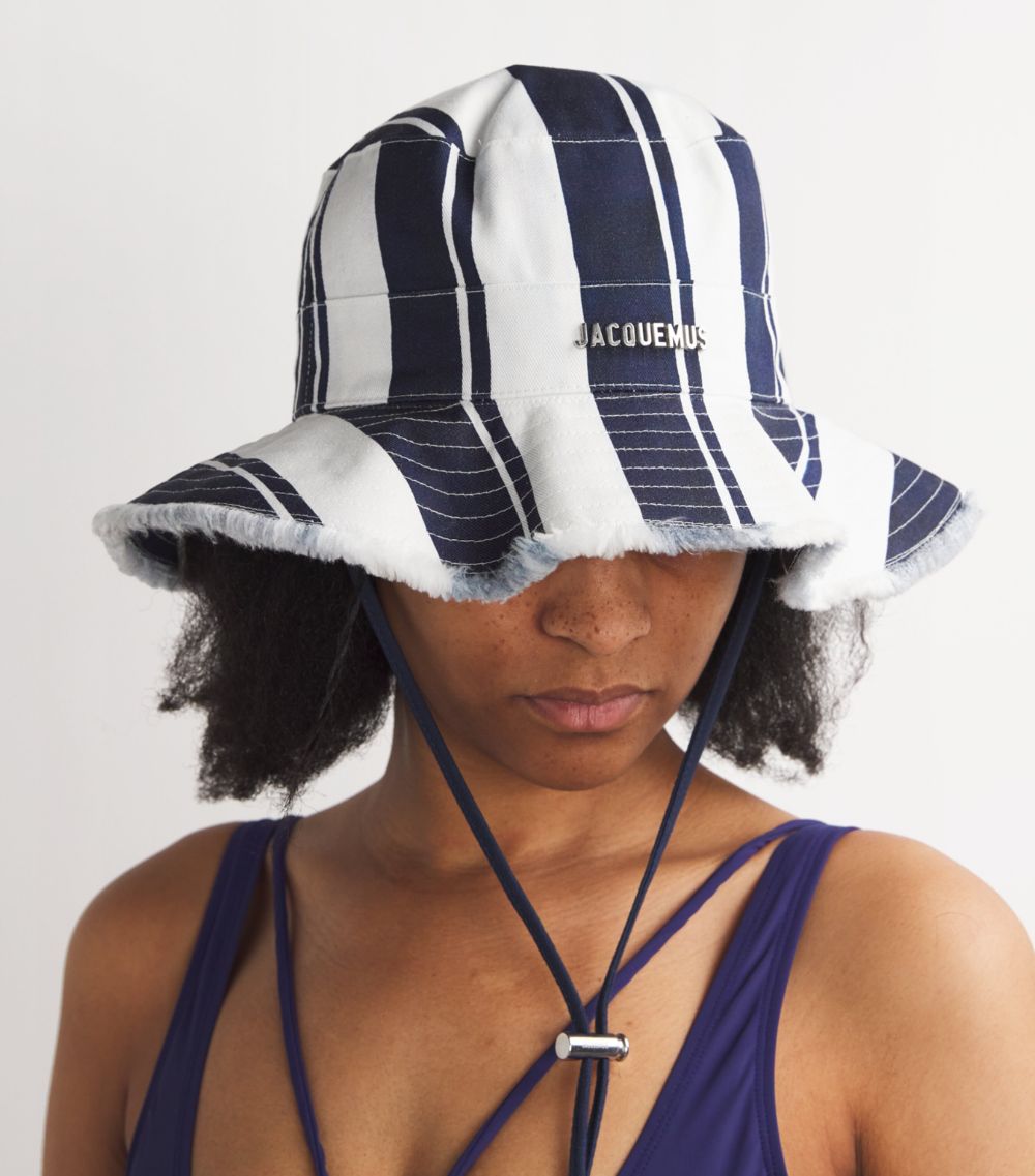 Jacquemus Jacquemus Striped Artichaut Bucket Hat
