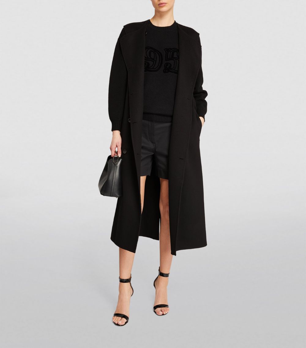 Max Mara Max Mara Sleeveless Belted Coat