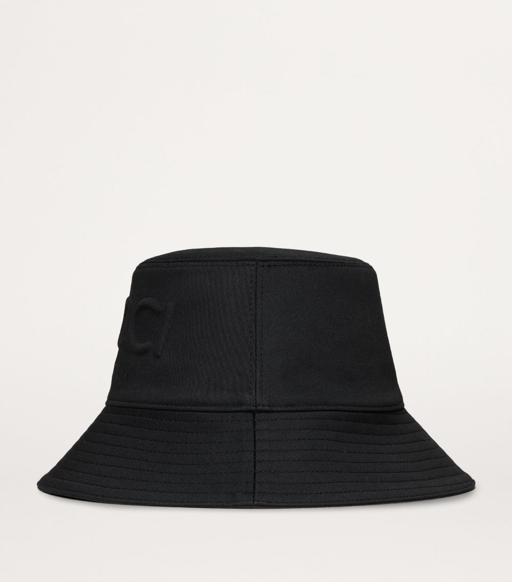 Gucci Gucci Cotton Logo Bucket Hat