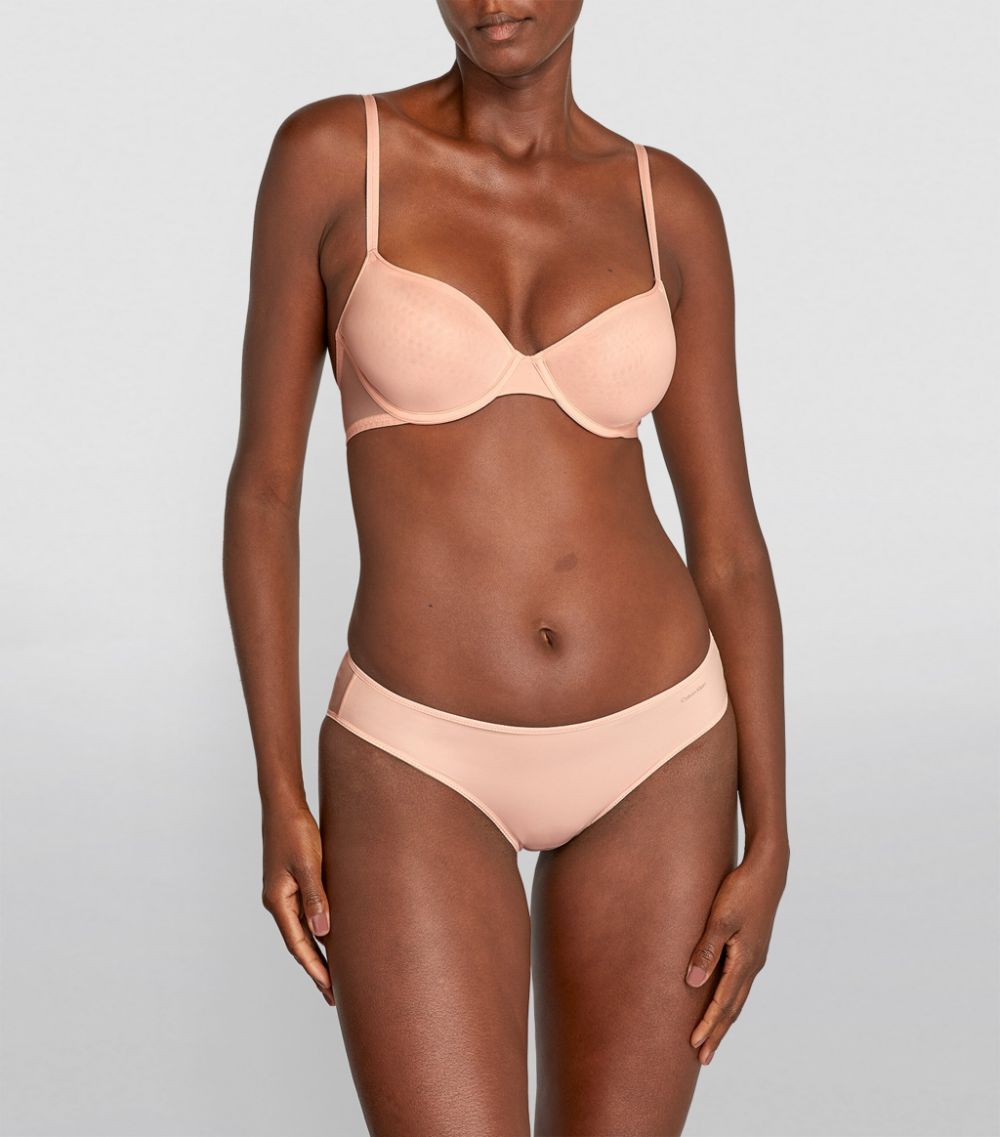 Calvin Klein Calvin Klein Sheer Marquisette Demi Bra