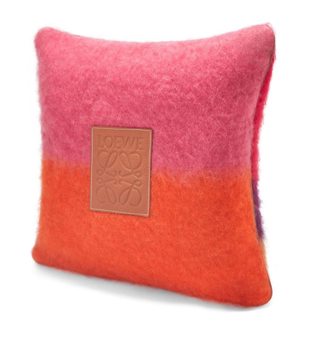 Loewe LOEWE Striped Anagram Cushion