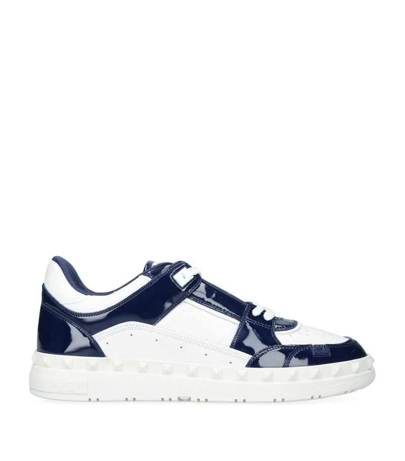 VALENTINO GARAVANI Valentino Garavani Leather Freedots Low-Top Sneakers