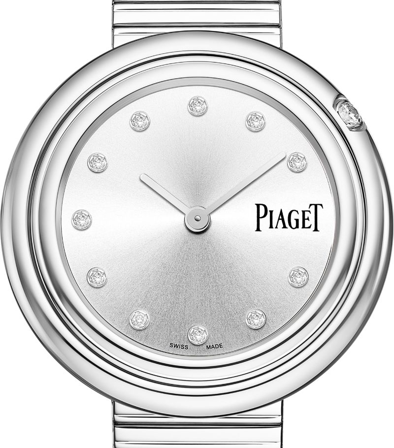 Piaget Piaget Stainless Steel And Diamond Possession Watch 34Mm