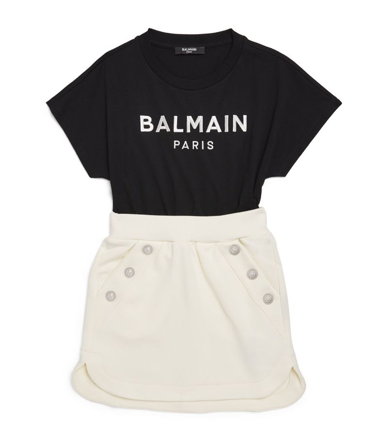 Balmain Balmain Kids Two-Tone Dress (4-14 Years)