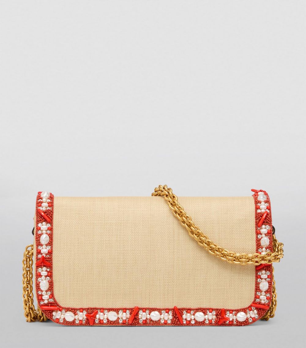 VALENTINO GARAVANI Valentino Garavani Embellished Locò Shoulder Bag