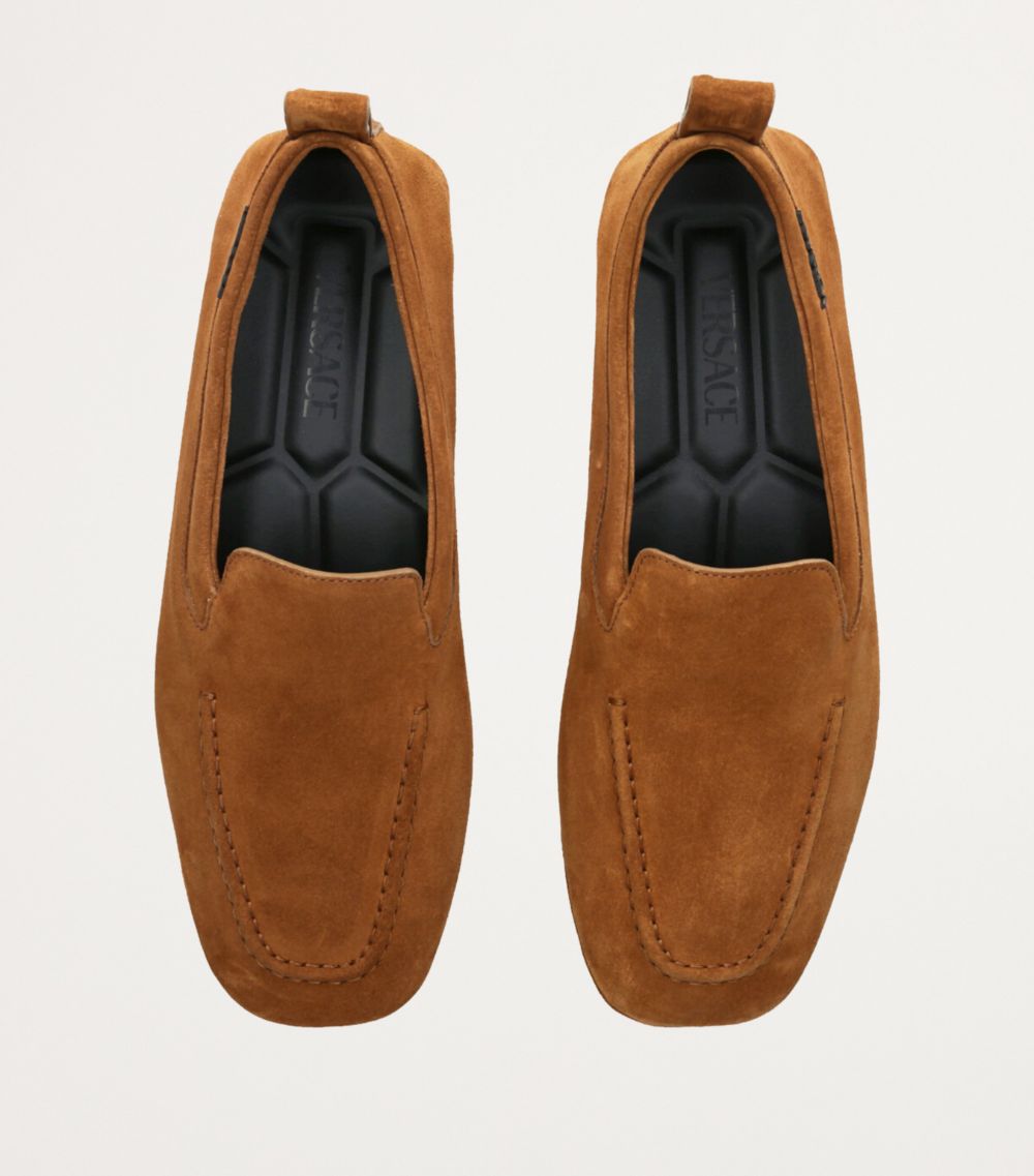 Versace Versace Suede Driving Shoes
