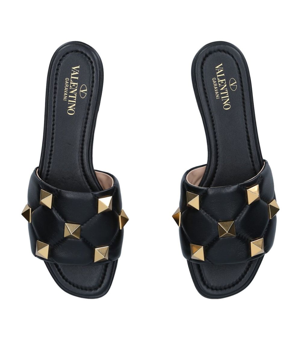 VALENTINO GARAVANI Valentino Garavani Leather Oversized Rockstud Sandals