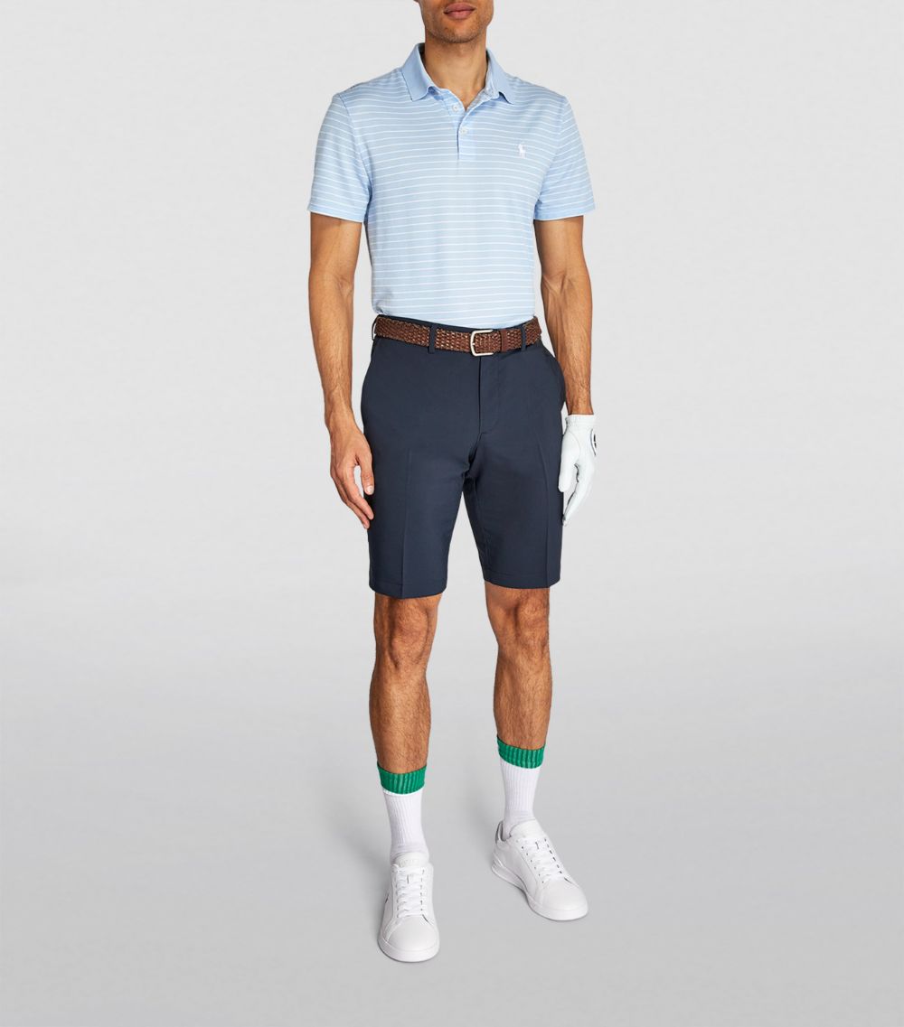 Rlx Ralph Lauren Rlx Ralph Lauren Cotton-Blend Striped Polo Shirt