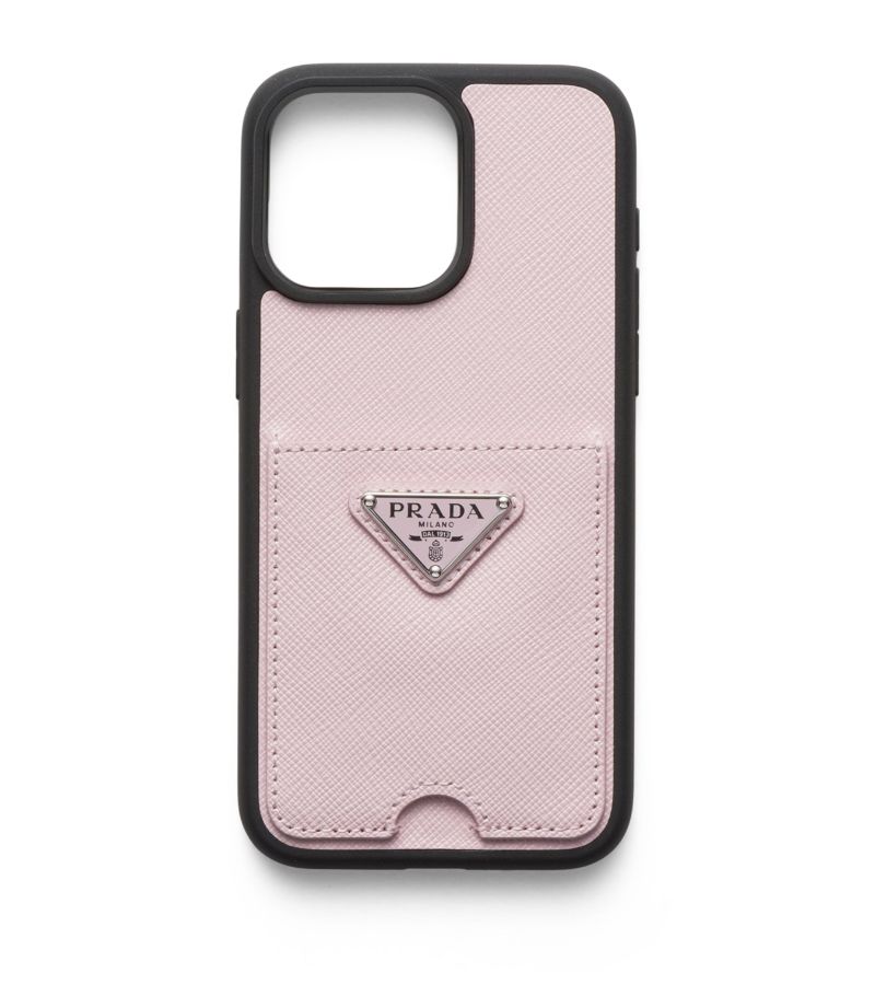 Prada Prada Saffiano Leather Iphone 15 Pro Max Case