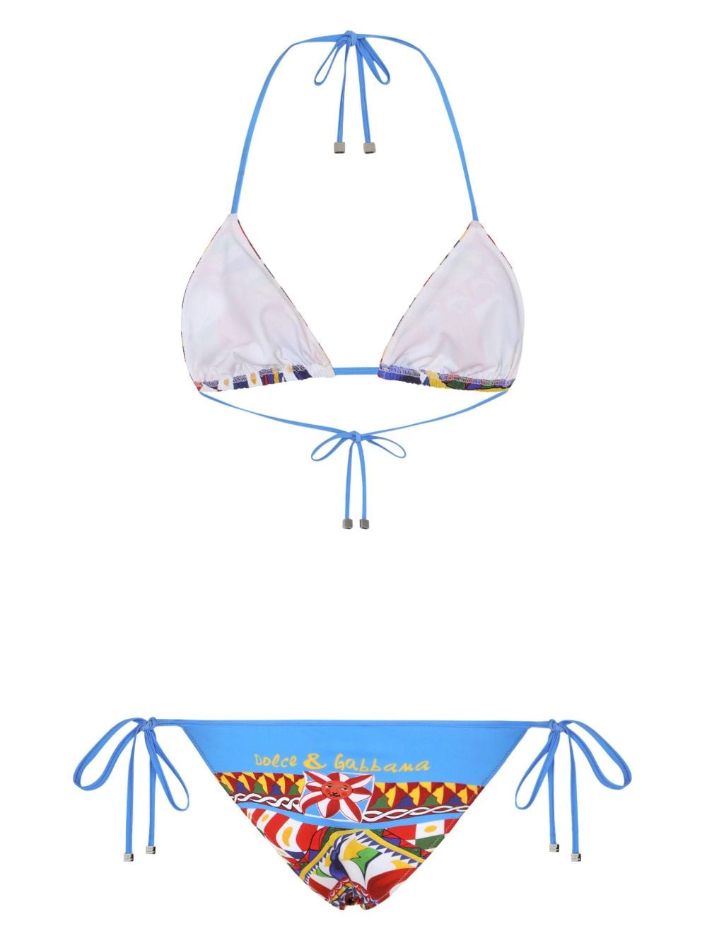 Dolce & Gabbana DOLCE & GABBANA- Carretto Printed Bikini