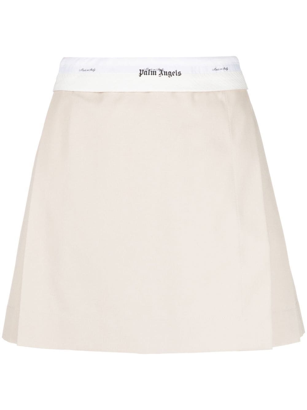 PALM ANGELS PALM ANGELS- Reversed Waistband Chino Skirt