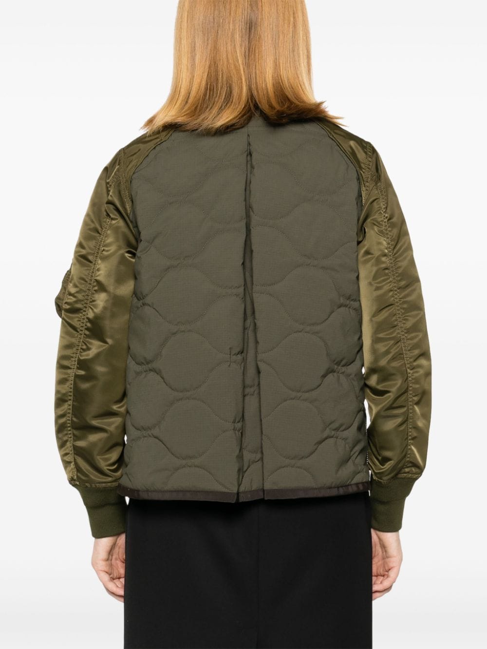 Sacai SACAI- Nylon Quilted Bomber Jacket