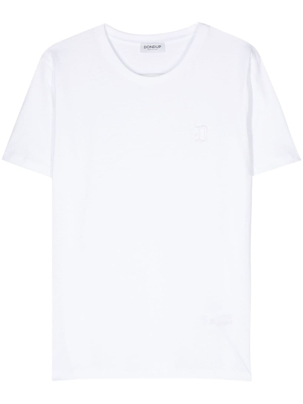 Dondup DONDUP- White Logo T-shirt