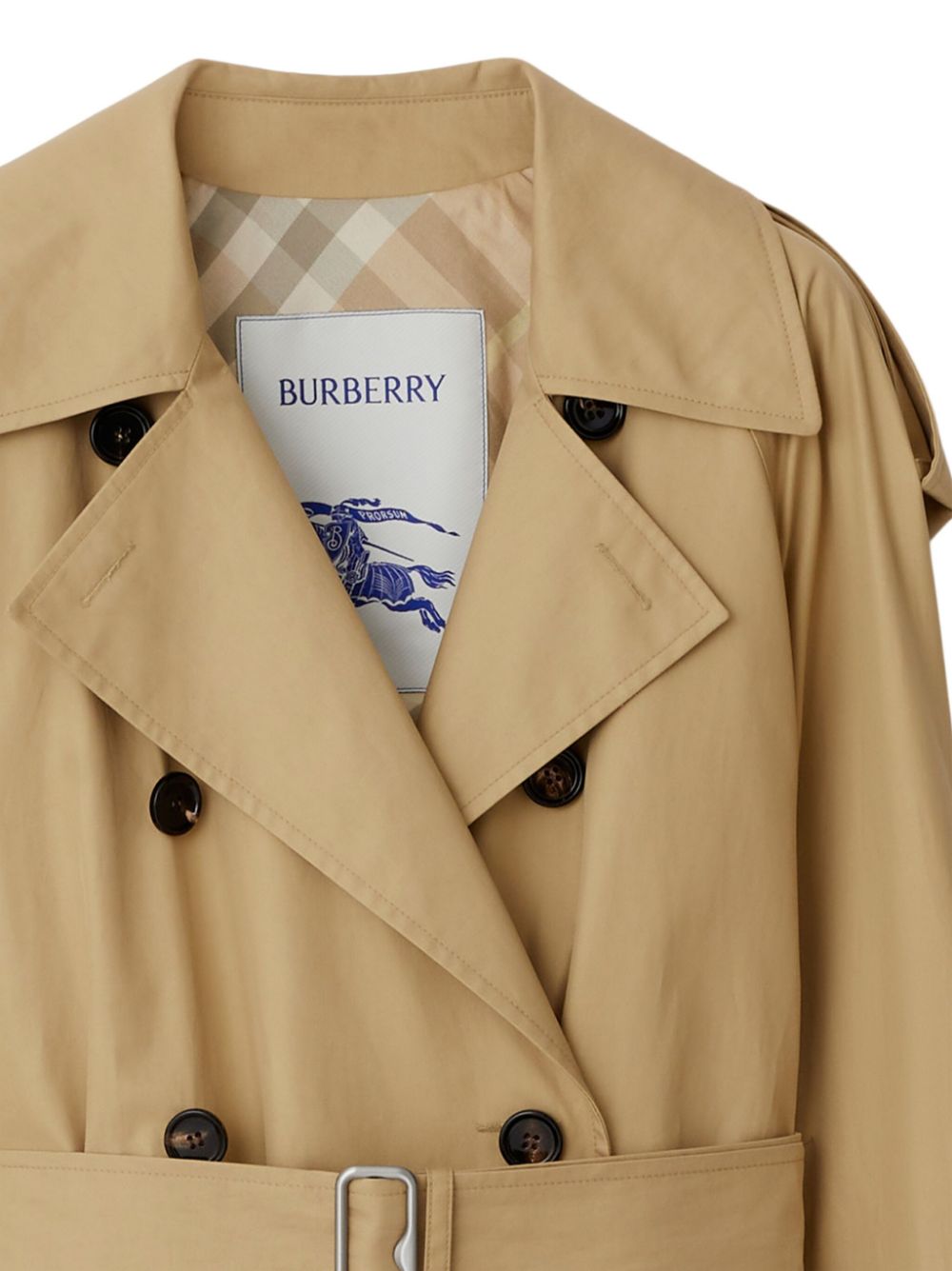 Burberry BURBERRY- Cotton Trench Coat