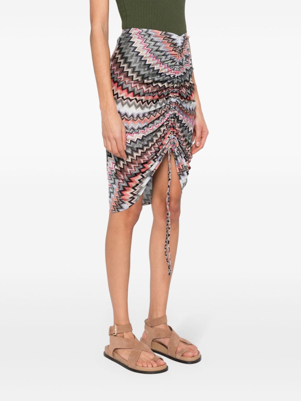 Missoni MISSONI- Gathered Mini Skirt