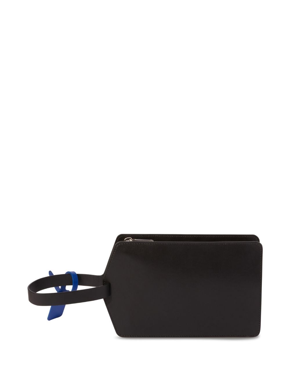 OFF-WHITE OFF-WHITE- Zipped Leather Clutch Bag