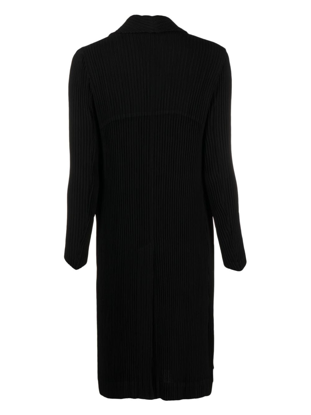 Issey Miyake ISSEY MIYAKE- Pleated Long Duster Coat