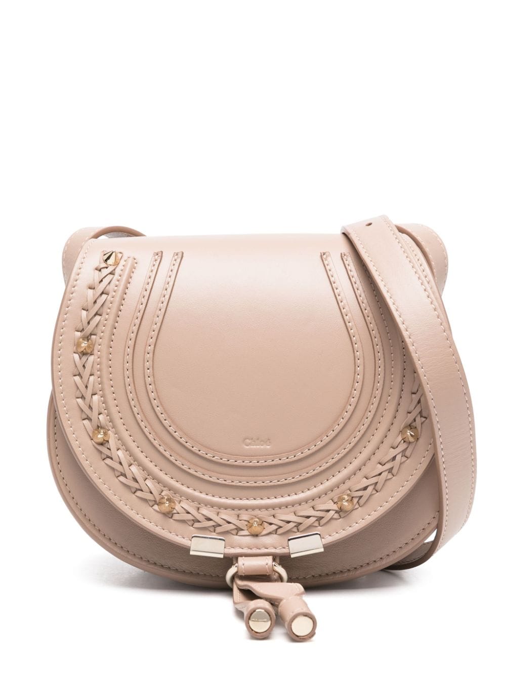 Chloé CHLOÉ- Marcie Small Saddle Bag With Studs