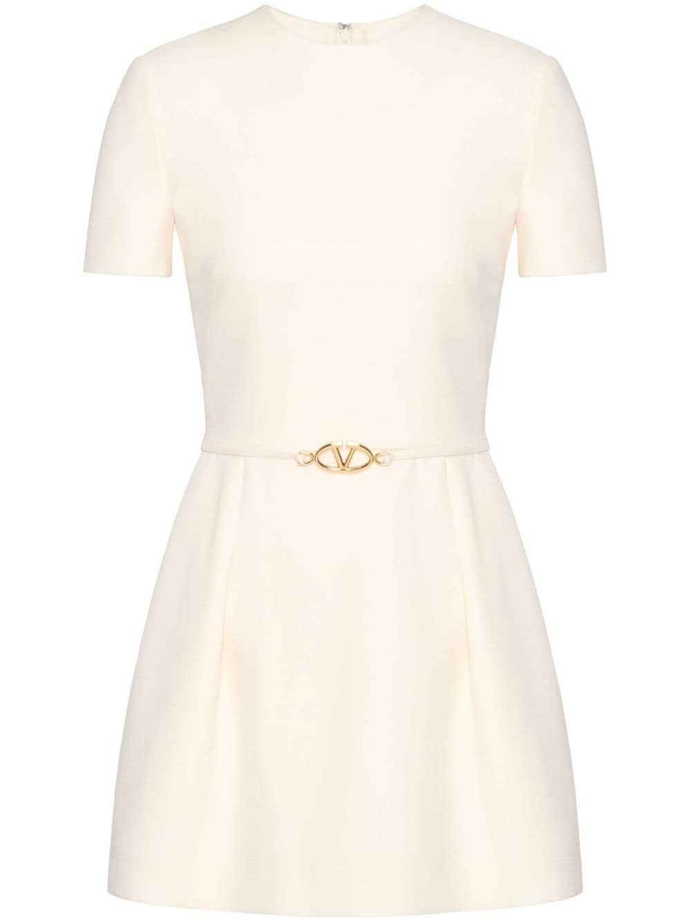 Valentino VALENTINO- Wool And Silk Blend Mini Dress