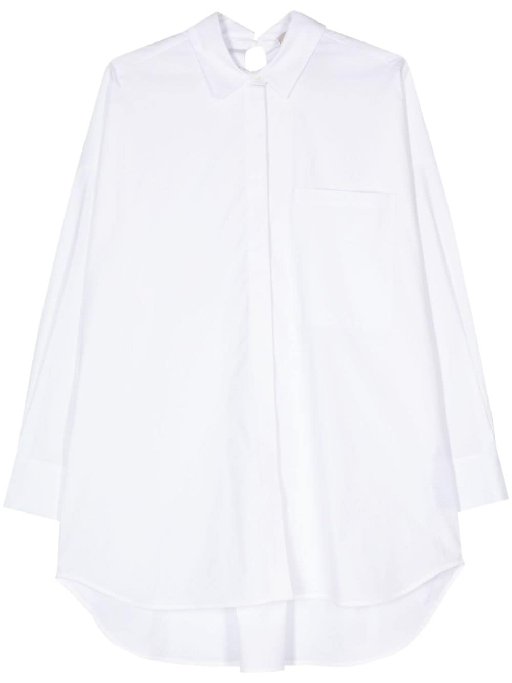 Semicouture SEMICOUTURE- Lara Oversized Cotton Shirt