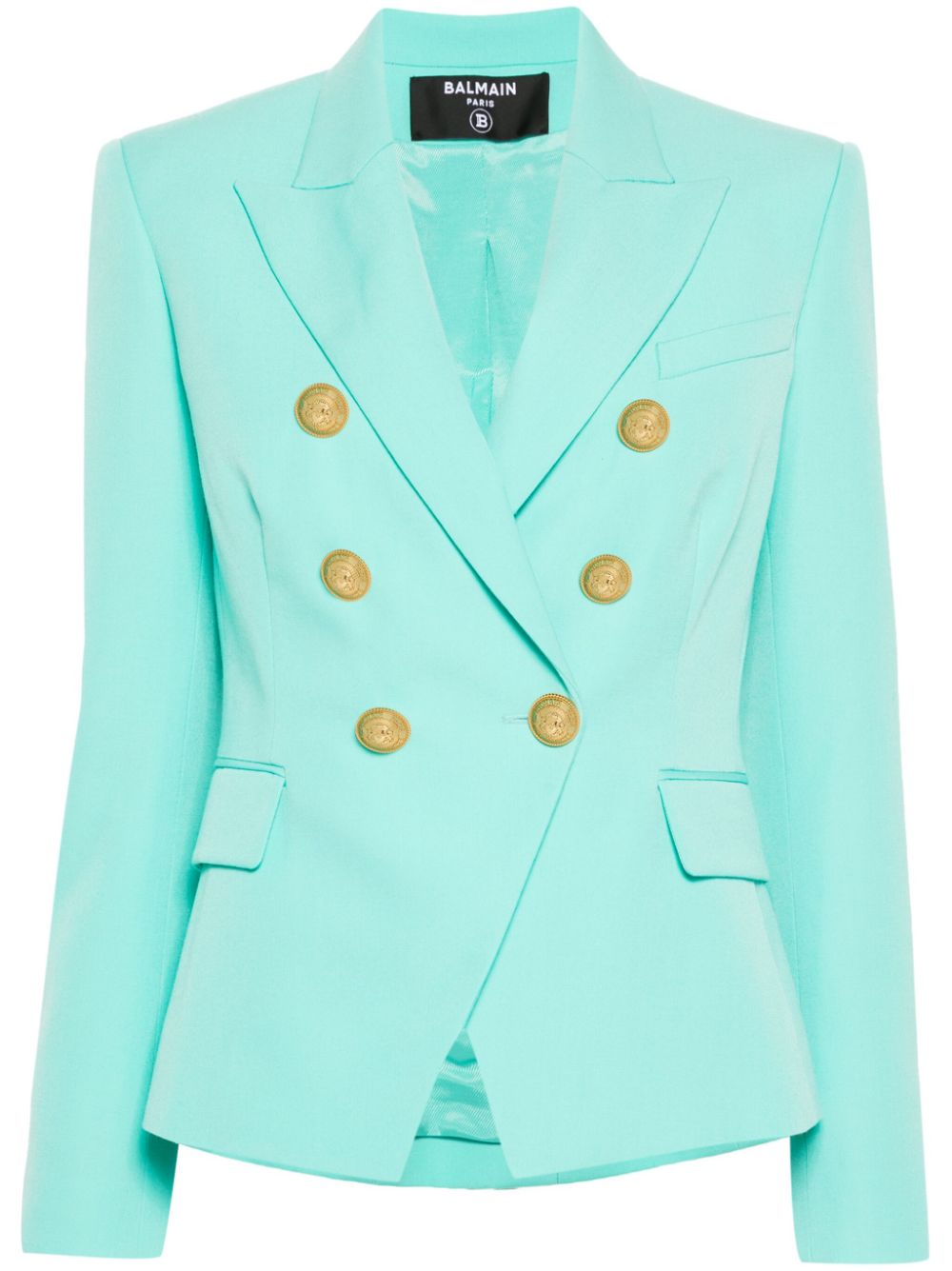 Balmain BALMAIN- Wool Double-breasted Jacket