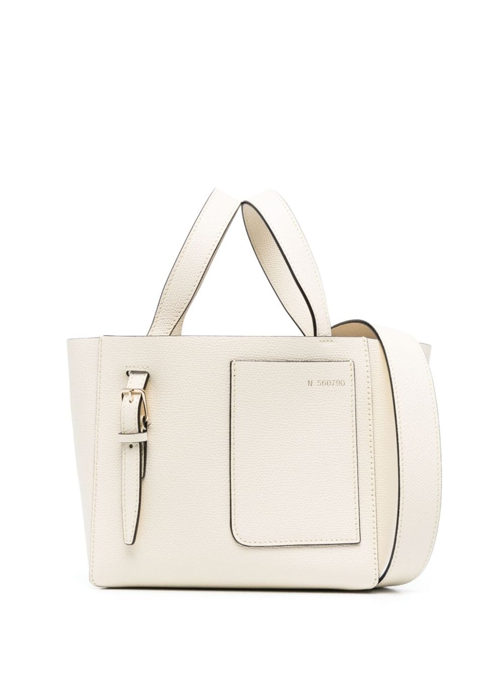 Valextra VALEXTRA- Mini Leather Bucket Bag