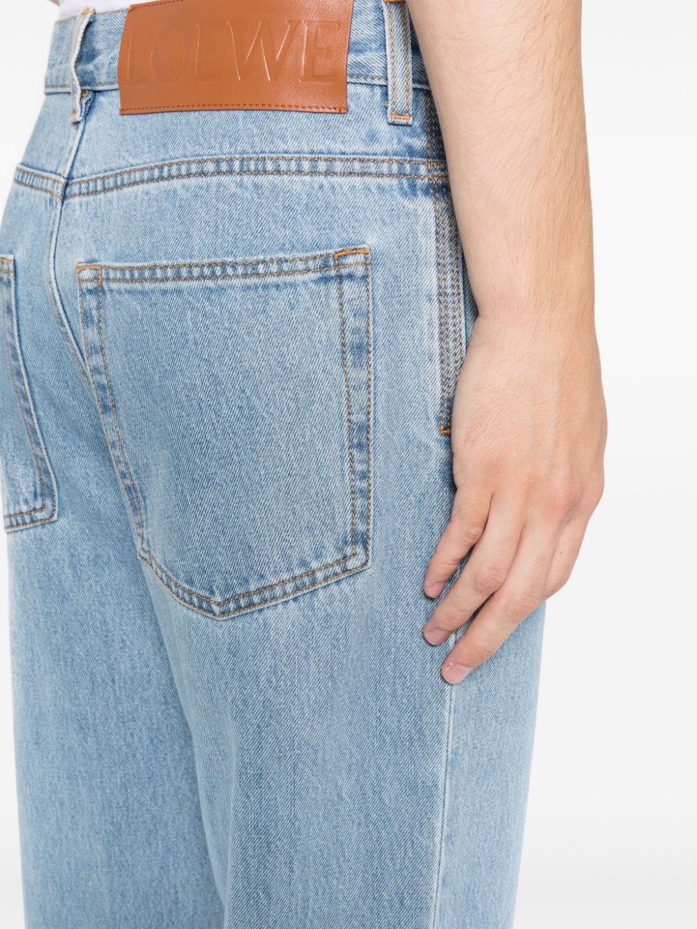 Loewe LOEWE- Fisherman Turn Up Denim Jeans