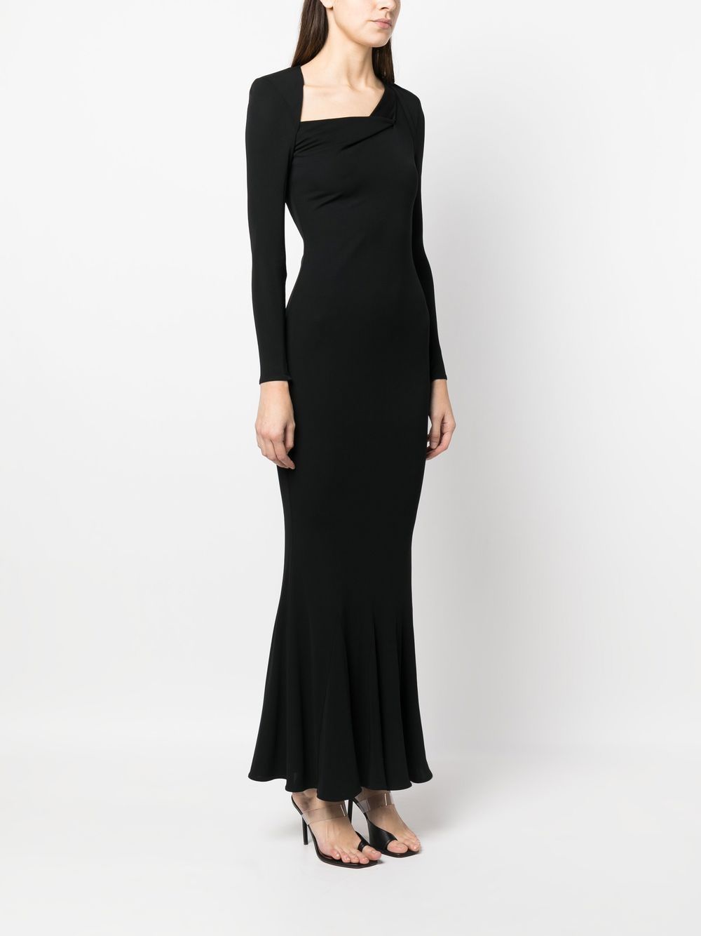 Roland Mouret ROLAND MOURET- Pleated Jersey Maxi Dress