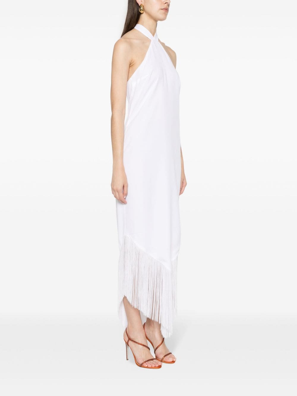 Taller Marmo TALLER MARMO- Nina Fringed Long Dress