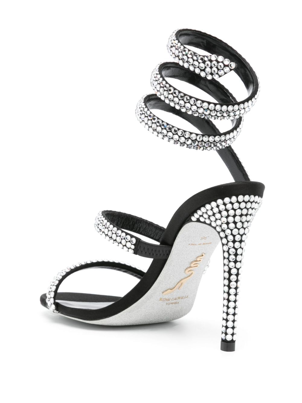 René Caovilla RENÉ CAOVILLA- Cleo Crystal Embellished Sandals