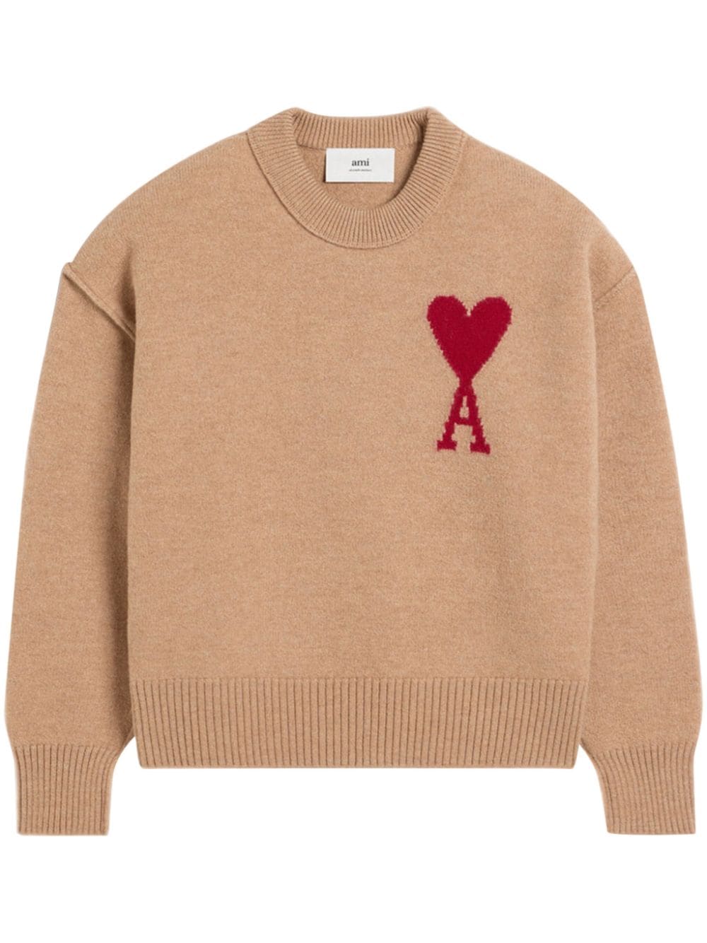 Ami Paris AMI PARIS- Ami De Coeur Wool Sweater