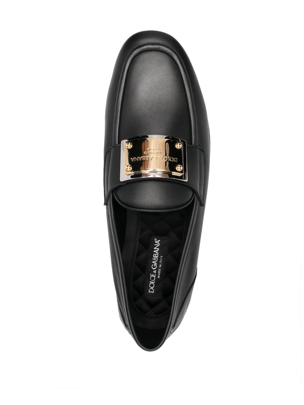 Dolce & Gabbana DOLCE & GABBANA- Leather Loafers