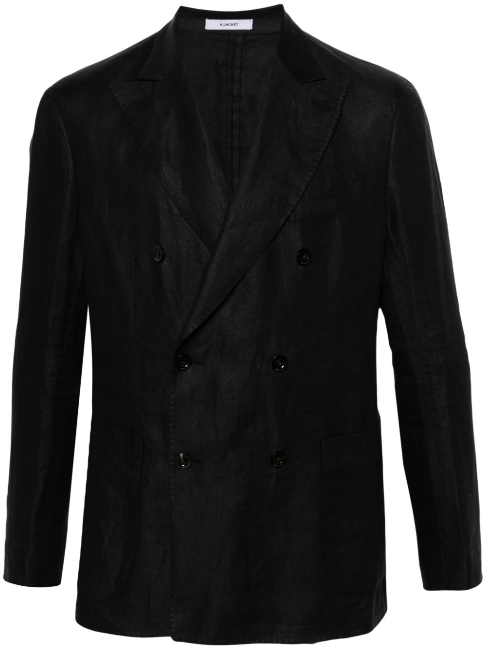 Boglioli BOGLIOLI- Linen Double-breasted Jacket